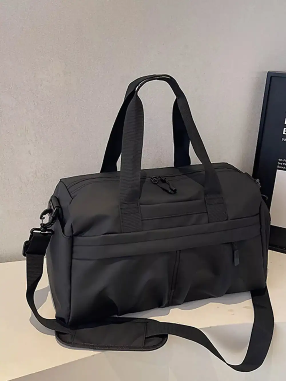 Structured Utility Duffel Bag
