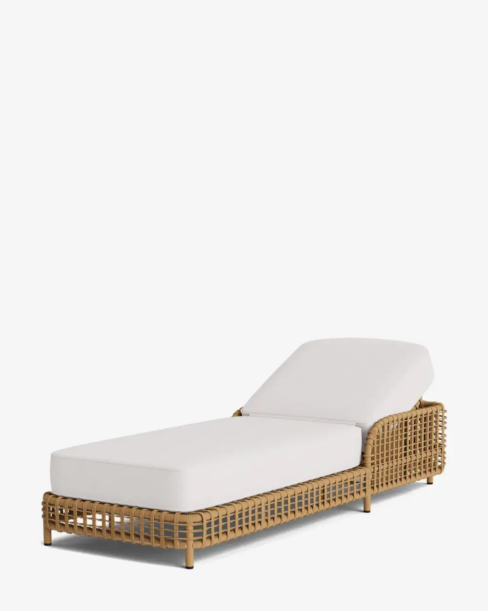 Woven Aluminum Outdoor Chaise