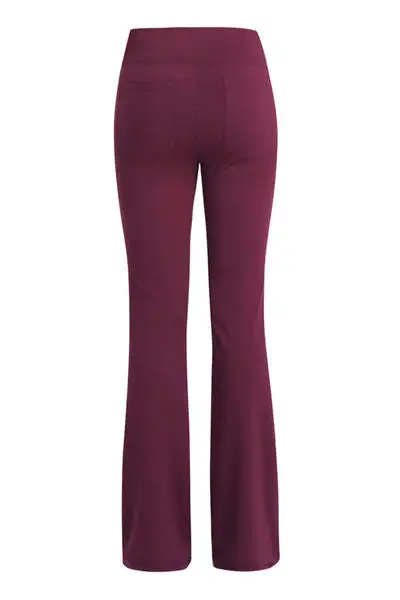 Relaxed Pocketed High Waist Active Pants