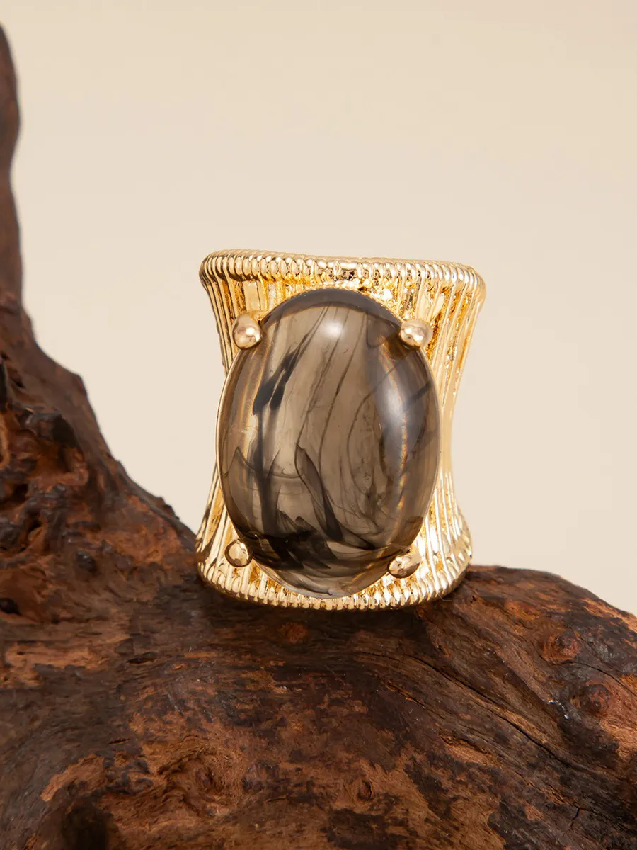 Isla Resin Gemstone Ring