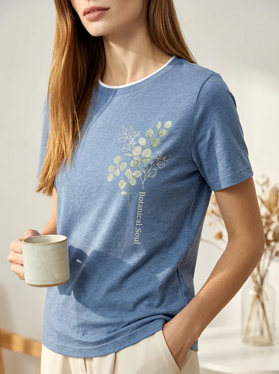 Botanical Soul Eucalyptus T-Shirt