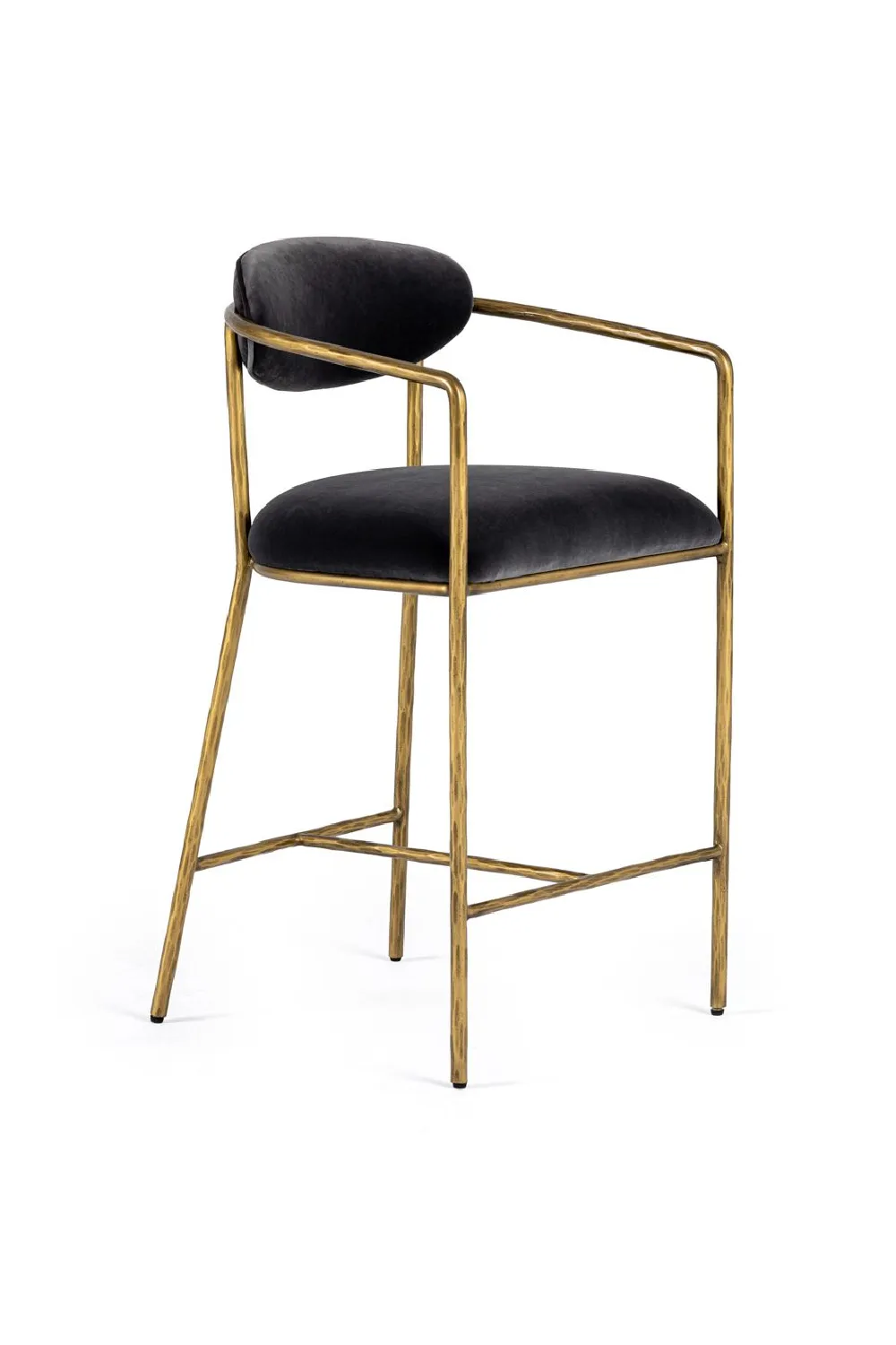 Classic Velvet Counter Stool