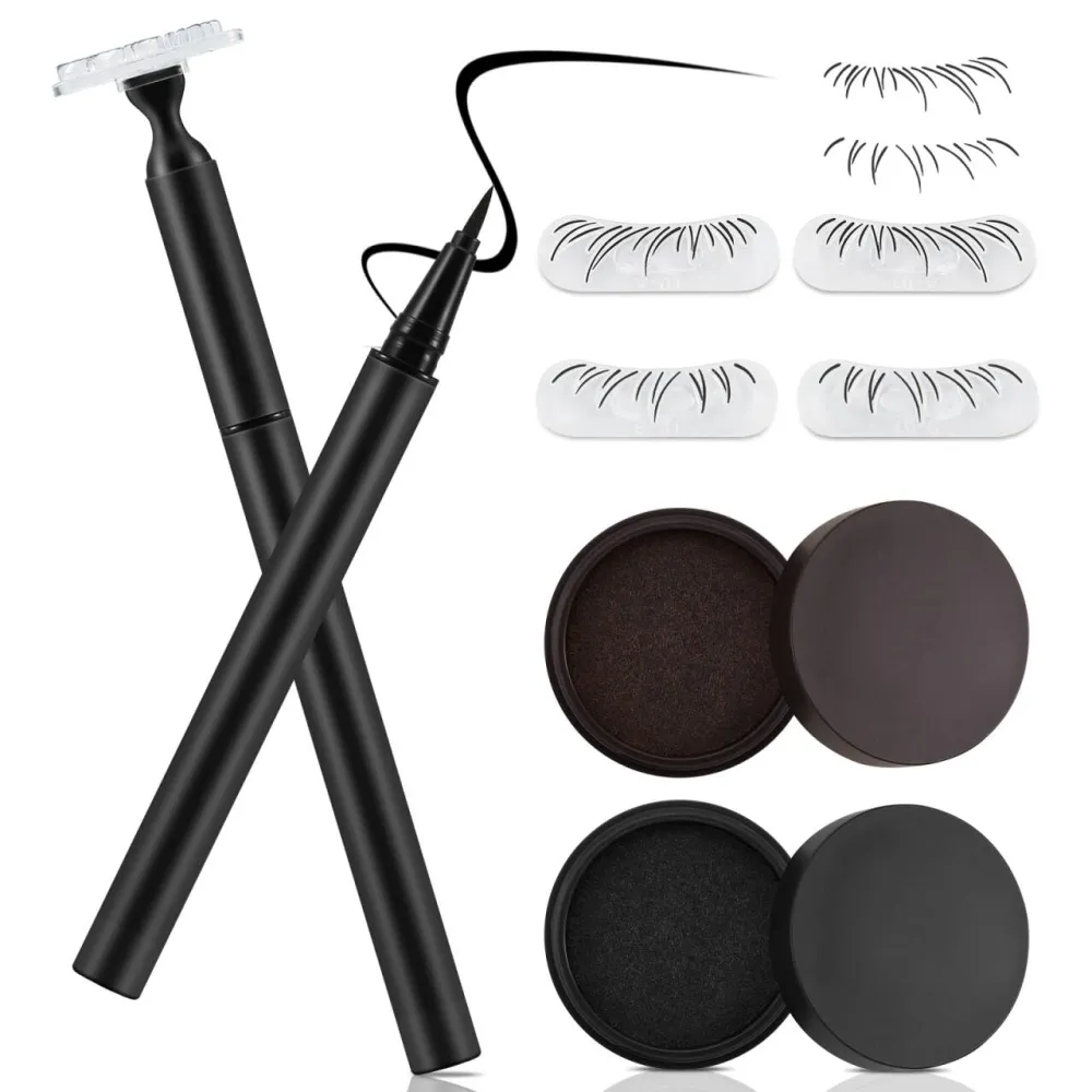 Dual Style Lower Lash Stamp And Eyeliner Tool