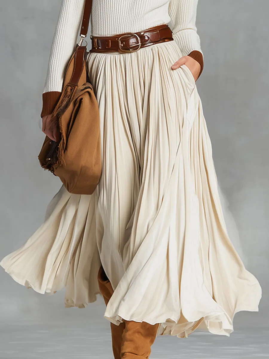Lace-Up Velvet Lace Skirt