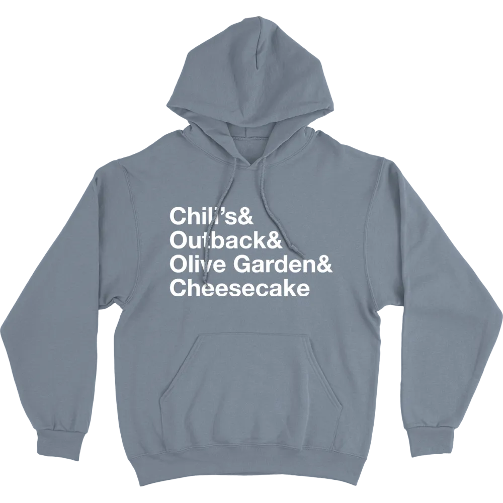 Restaurant Graphic Pigment Hoodie