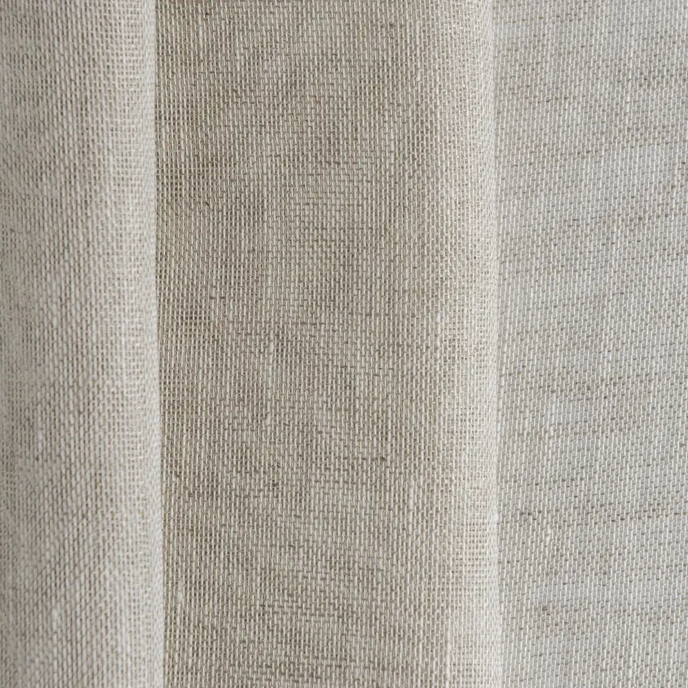 Sheer Rod Pocket Linen Curtain