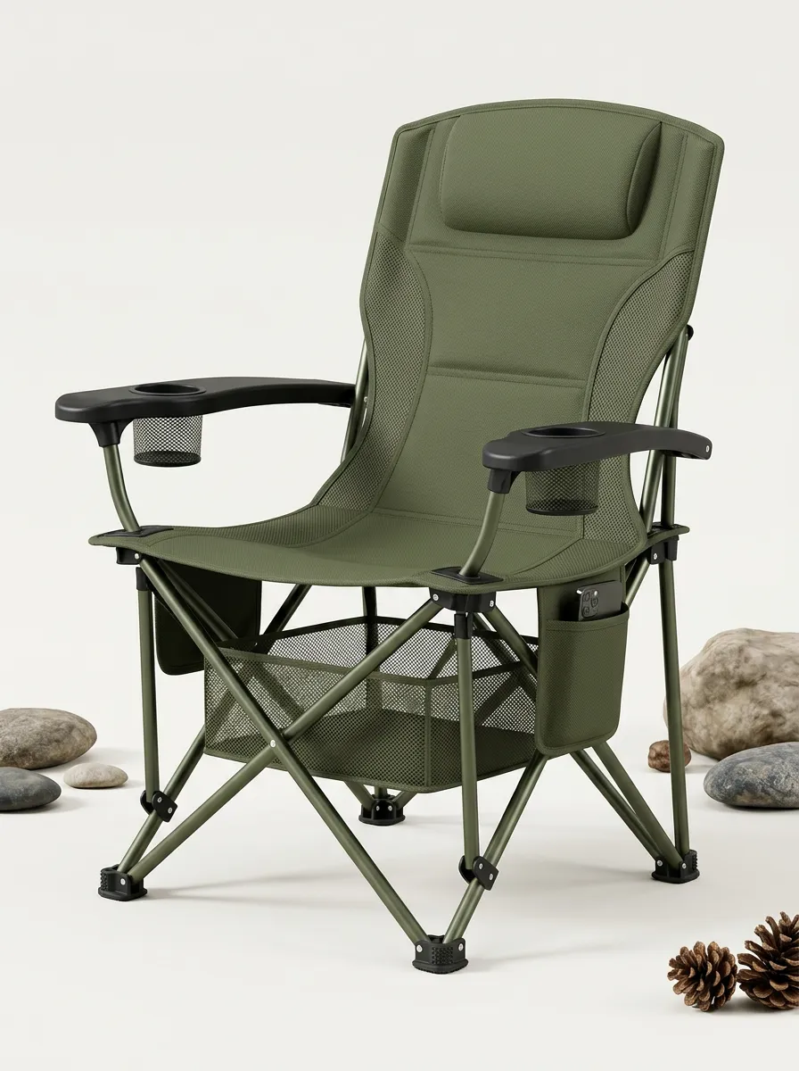 Foldable Camping Chair for Outdoor Use
