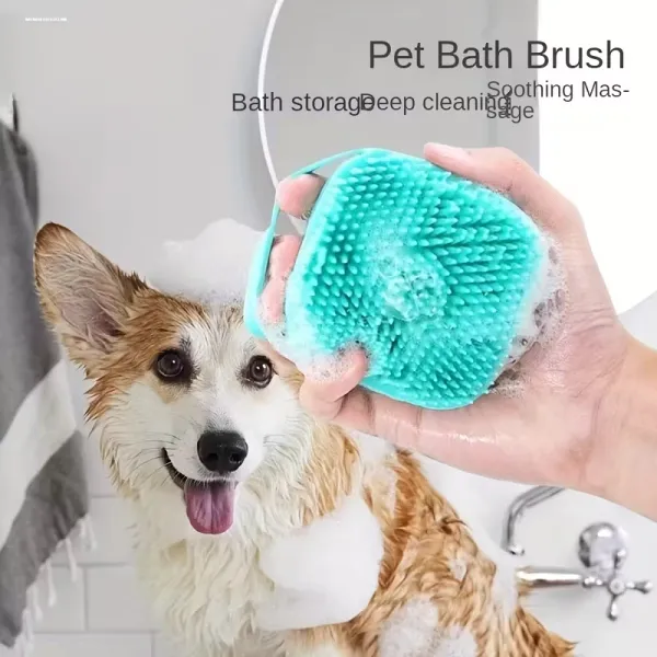 Happy Face Pet Grooming Brush