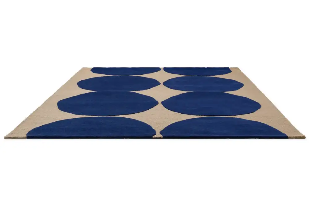 Wool Tufted Geometric Balanced Area Rug