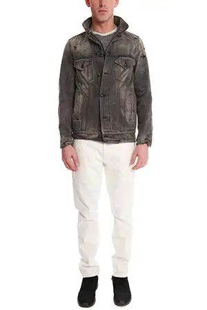 Cotton Slim Tapered Jeans