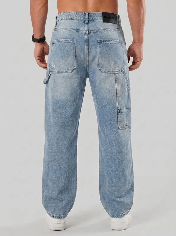 Light Blue Carpenter Denim Jeans