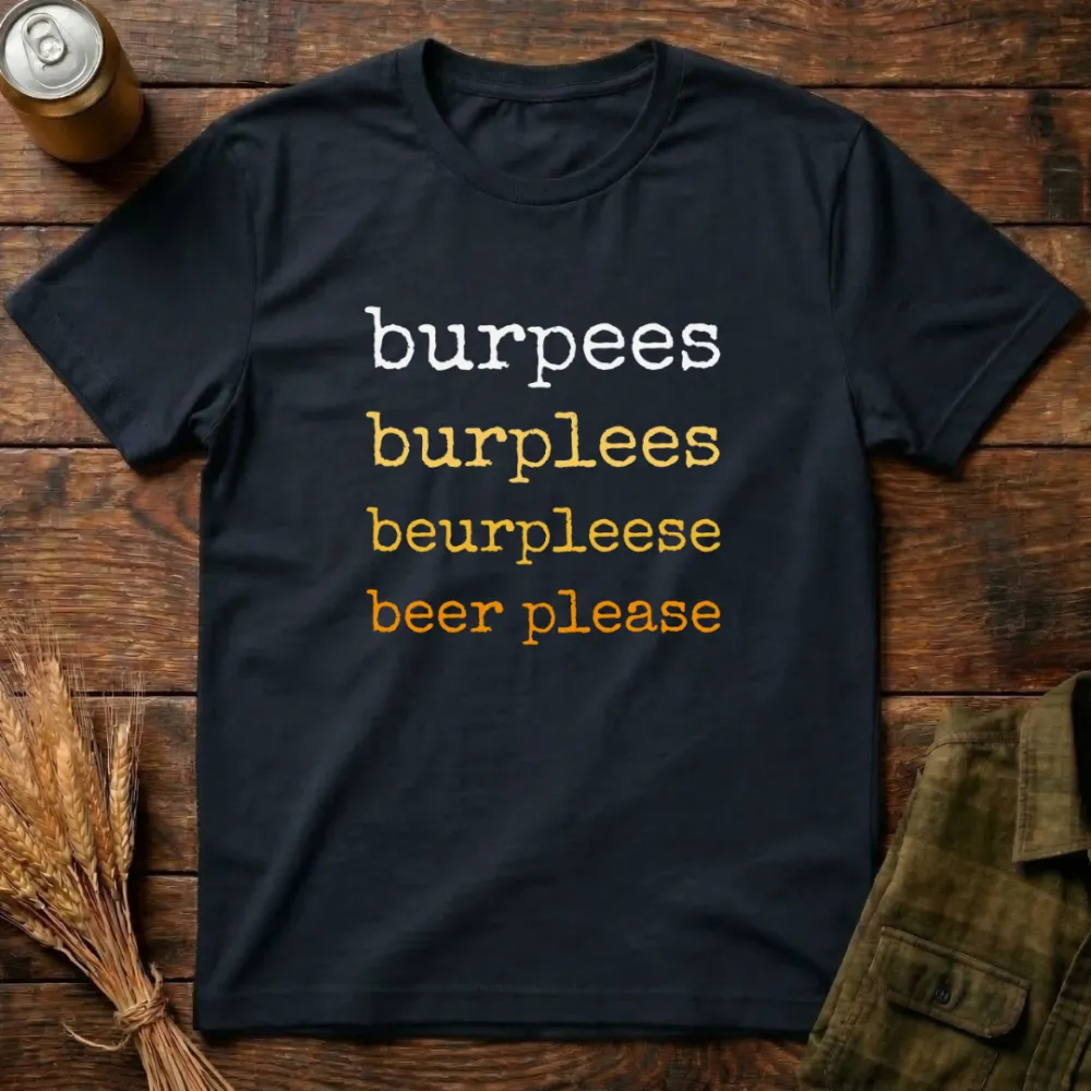 Burpees Graphic Cotton T-Shirt