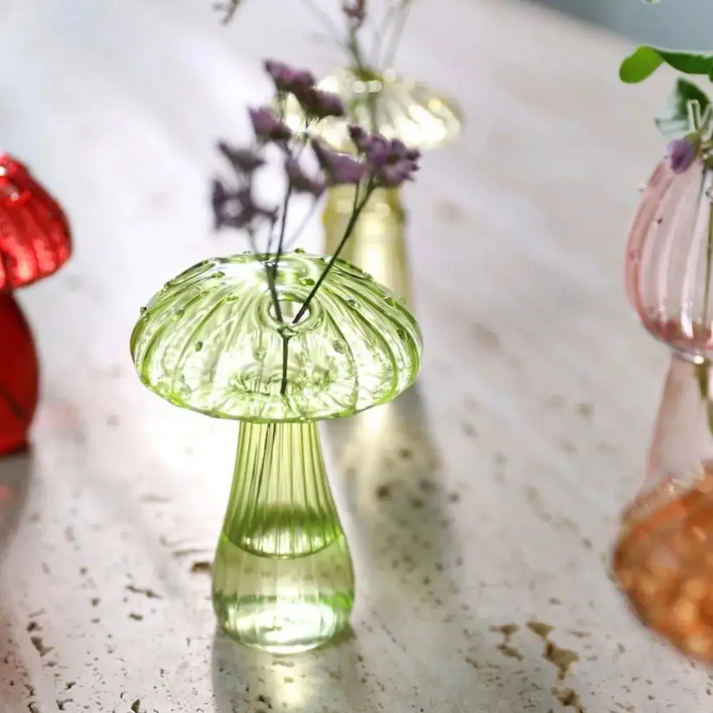 Glass Floral Decorative Table Vase