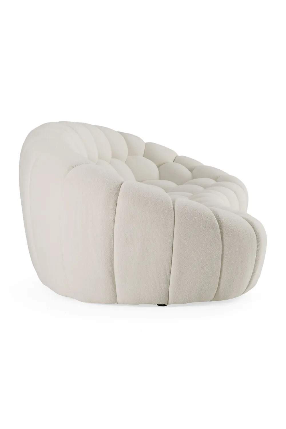 Curved Tufted Sofa