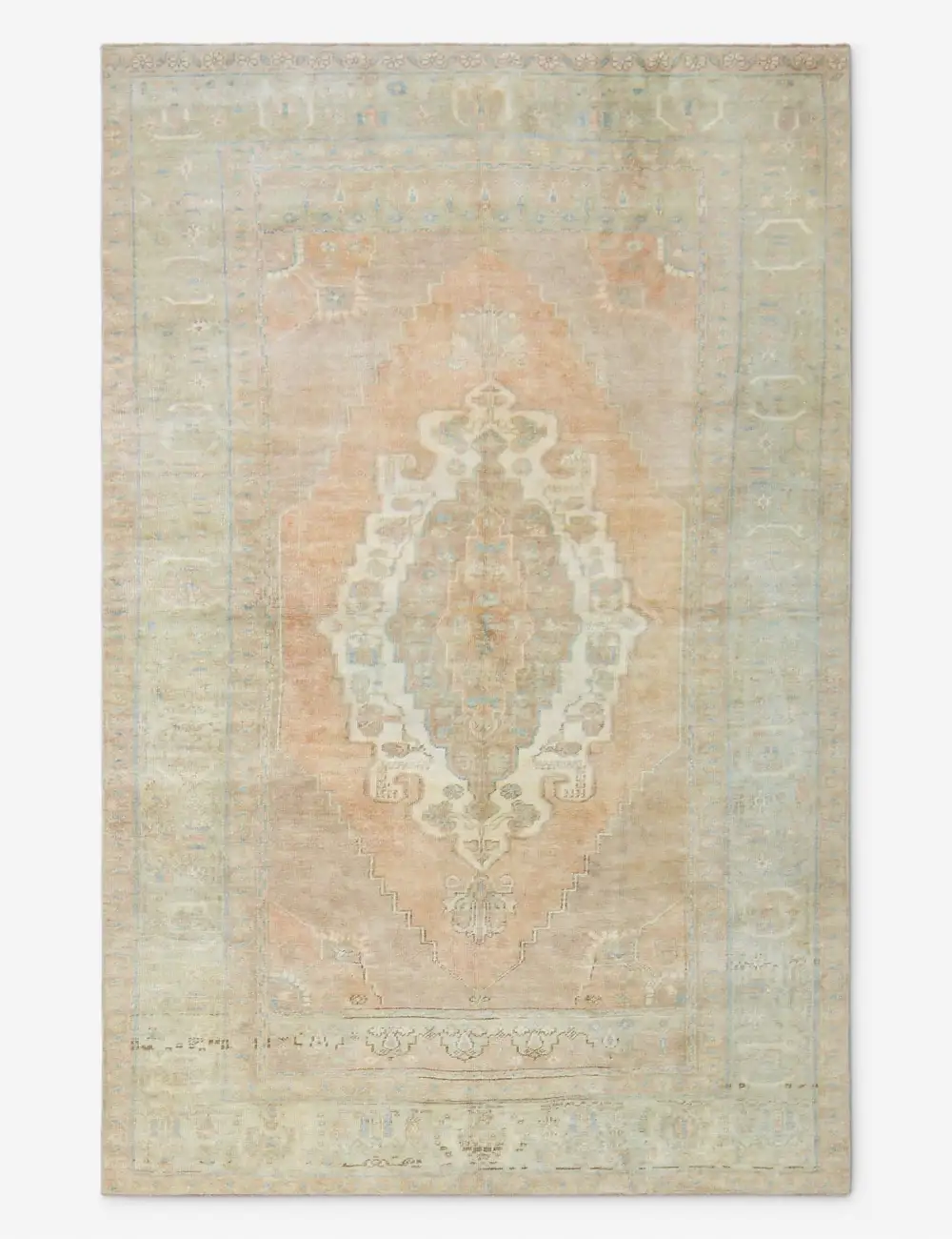 Rich Handcrafted Distinctive Turkish Inspired Hand Knotted Wool Area Rug