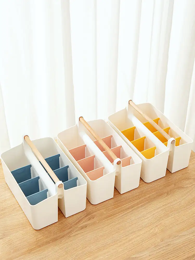 Storage Caddy With Adjustable Dividers