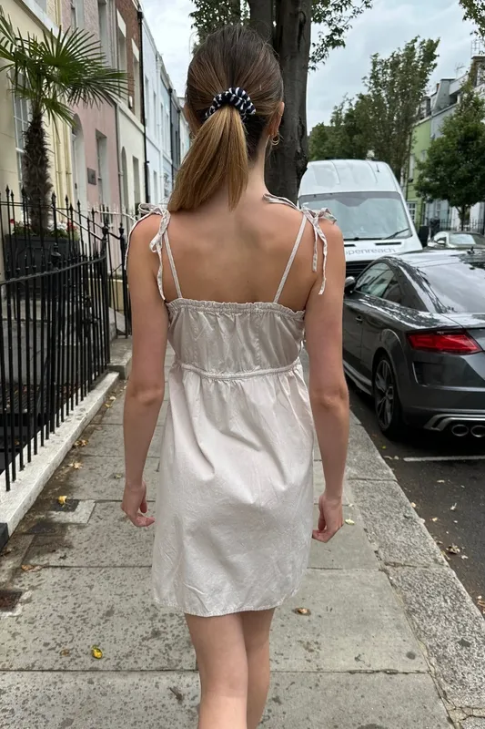 Pale Mauve Lace Dress