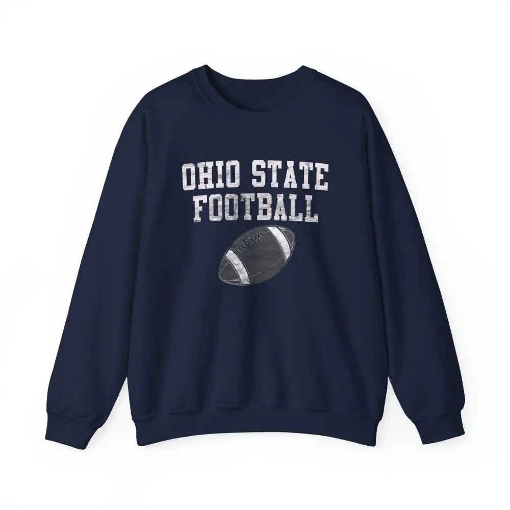 Vintage Football Graphic Crewneck Sweatshirt