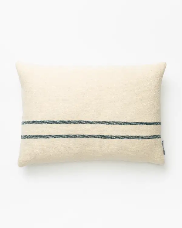 Striped Silk Pillow Cover