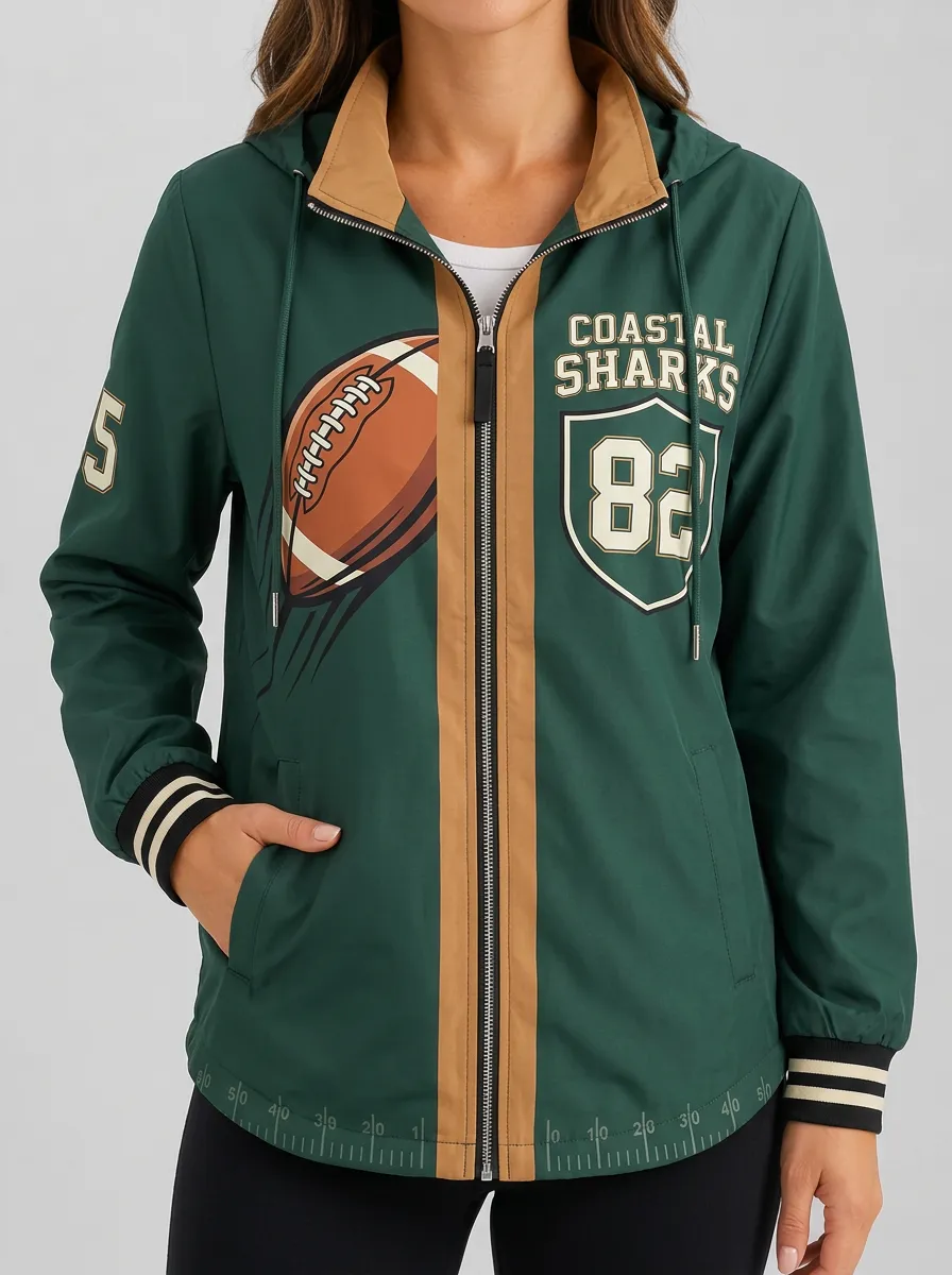 Women's Huddle Classic Football Hoodie