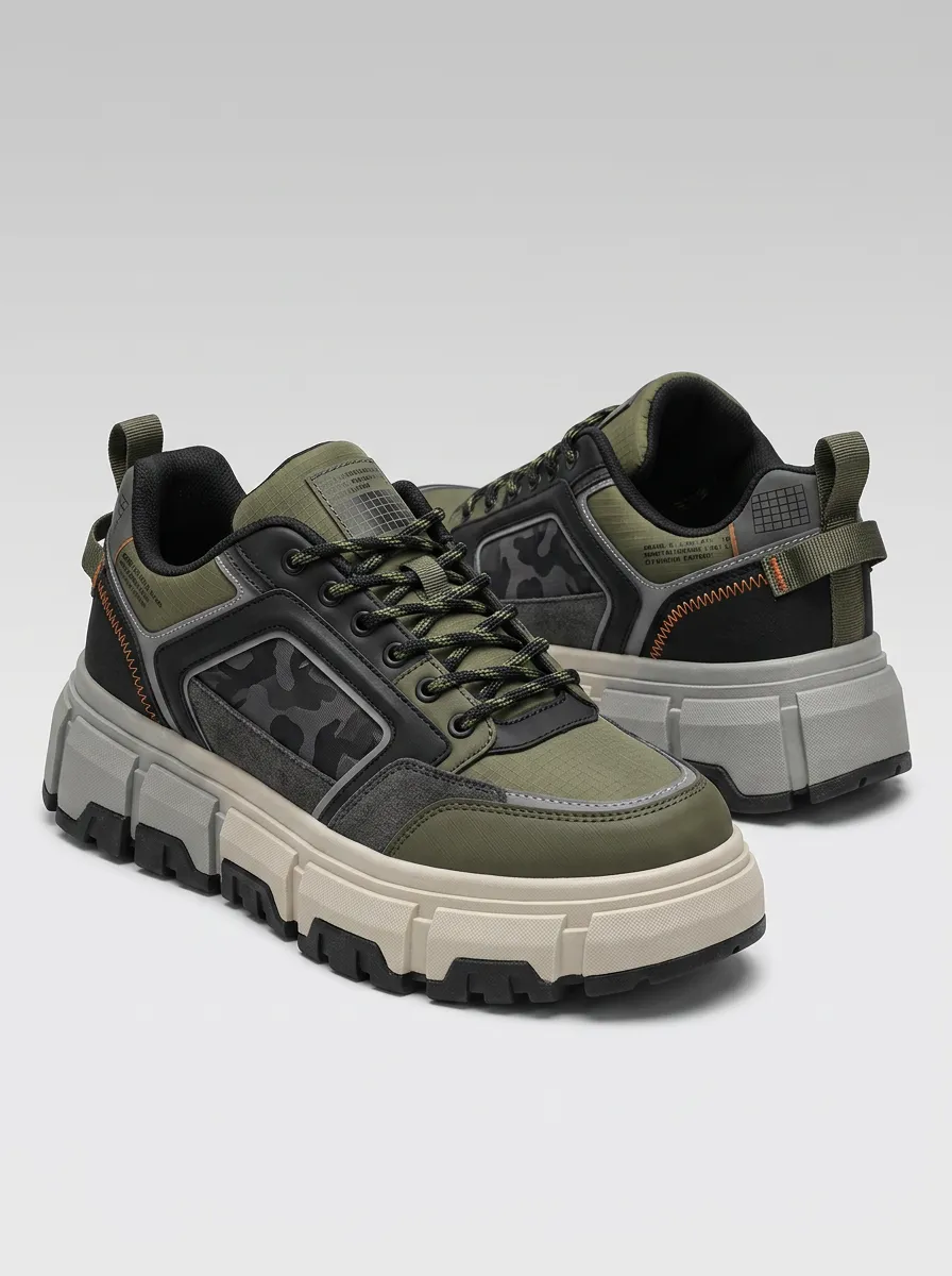 Men's Tactical Patterned Skate Shoes