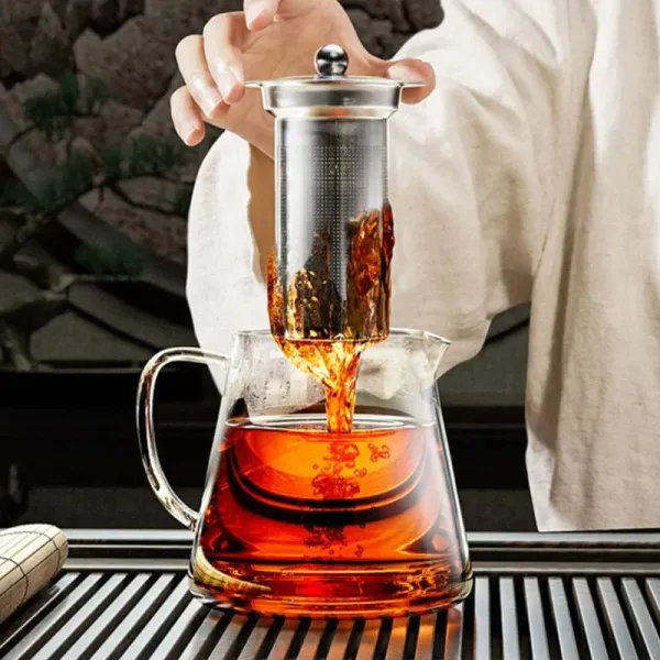 Glass Tea Infuser Teapot