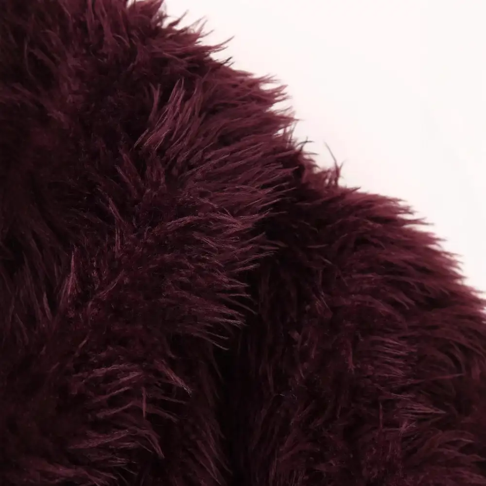 Cropped Faux Fur Shawl Collar Bomber Jacket