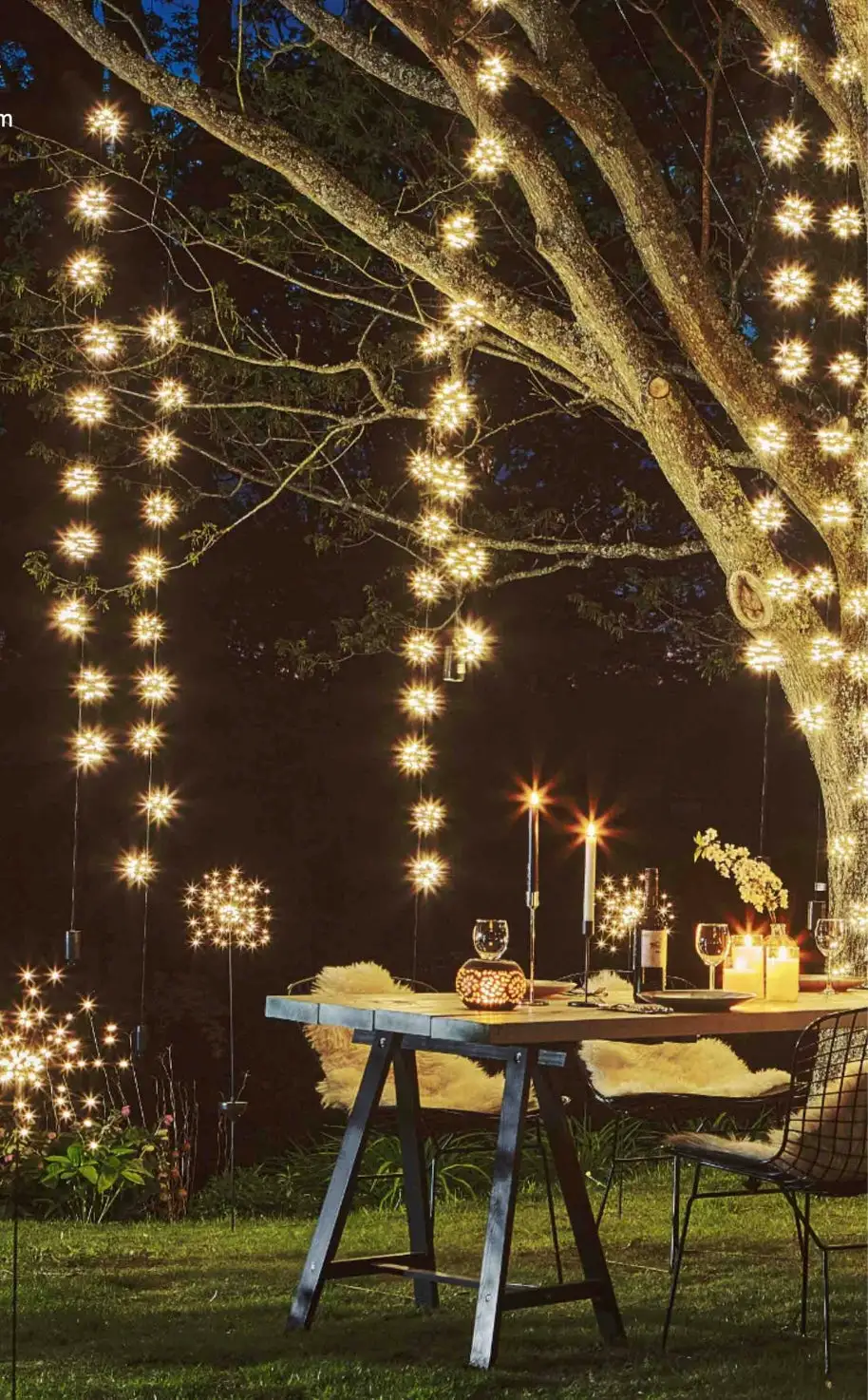 Everyday Corner Tree Starburst String Lights