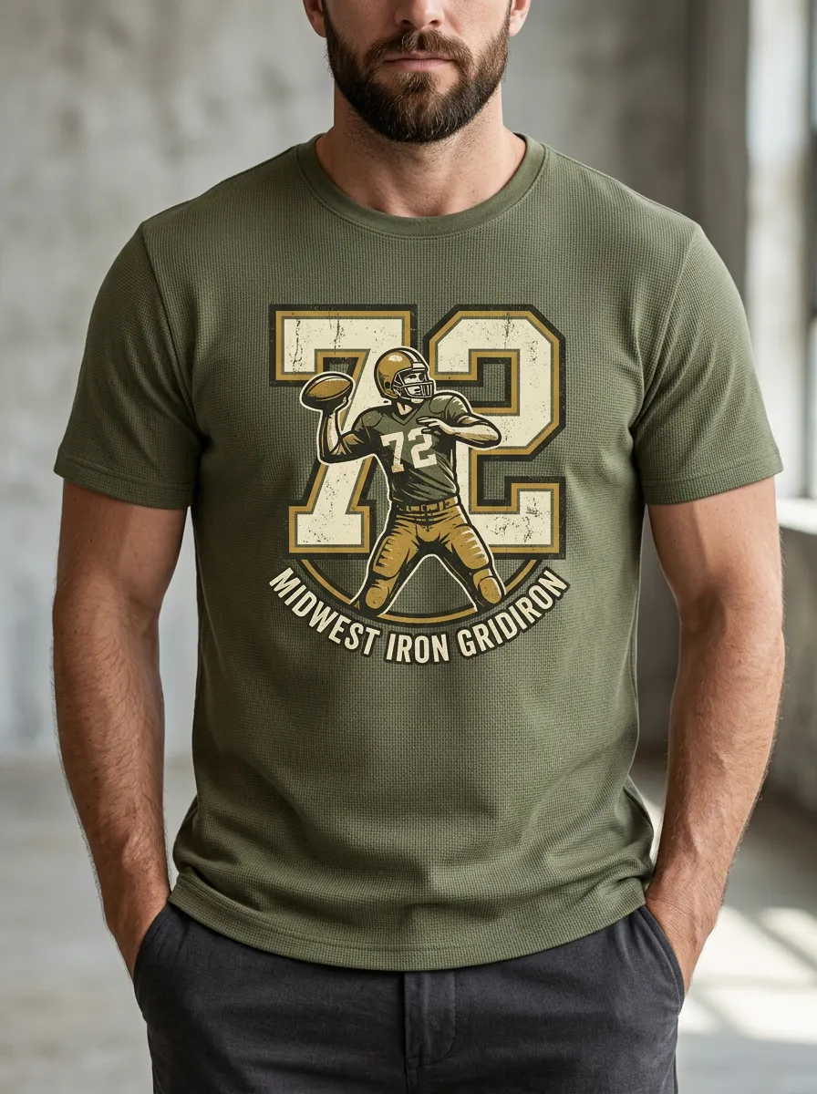 Men's Gridiron Midwest Iron T-Shirt