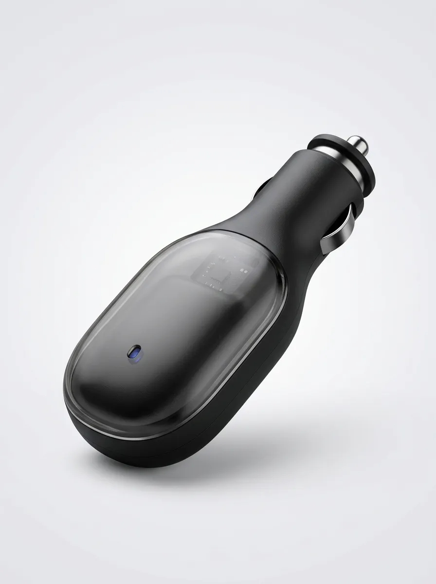 Electronic Vehicle Fuel Saver with Transparent Shell