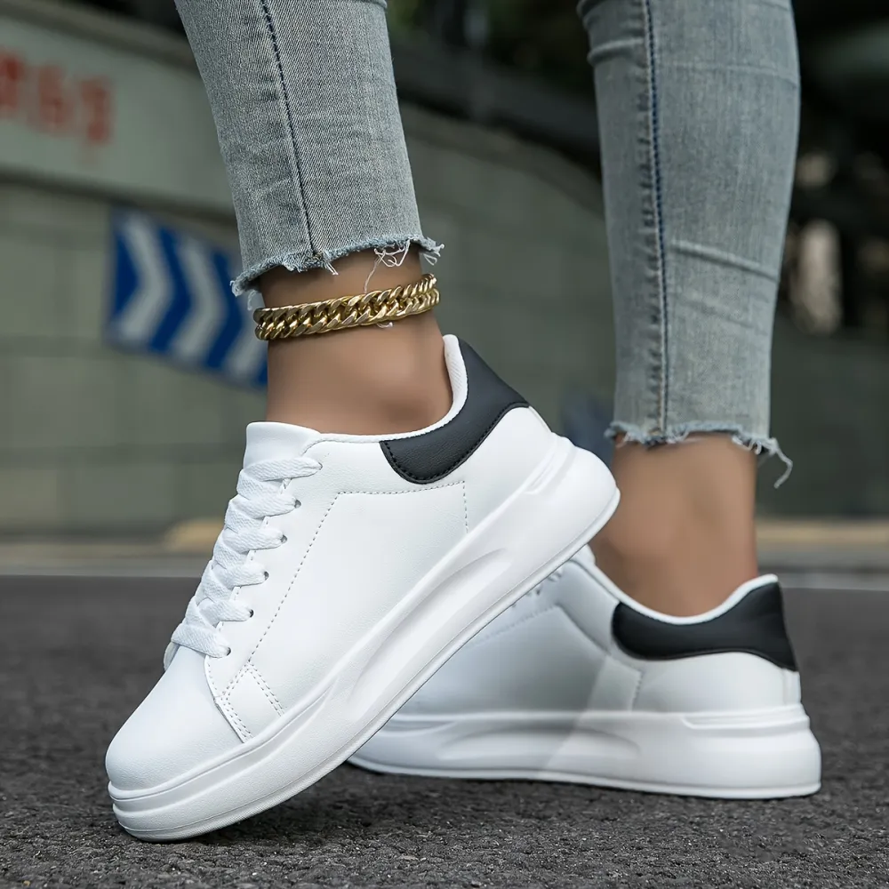 Platform Low Soft Sole Skate Sneakers