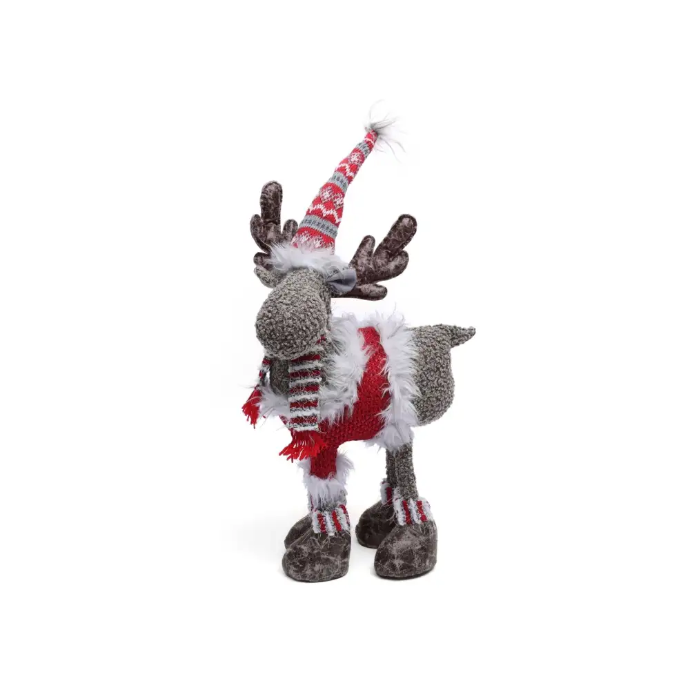 Decorative Moose Seasonal Figure