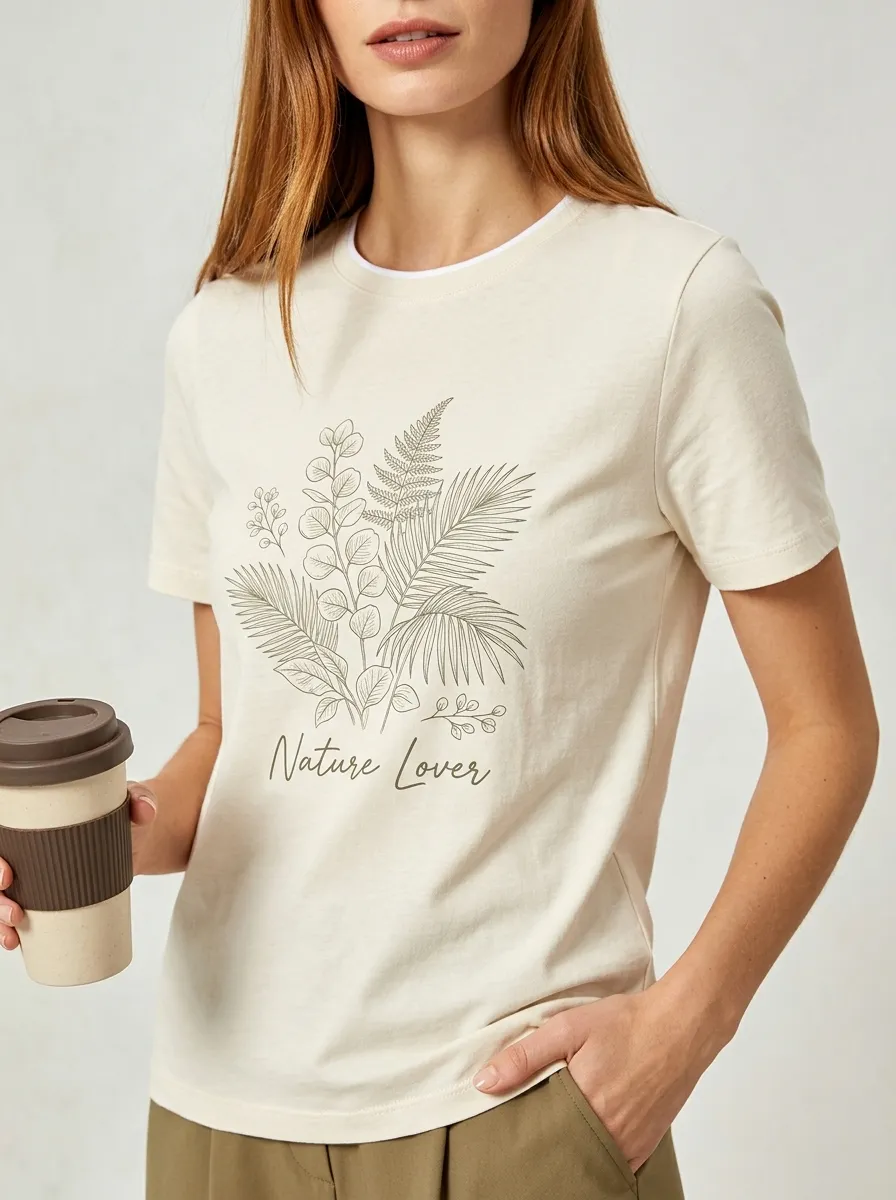 Nature Lover Botanical T-Shirt