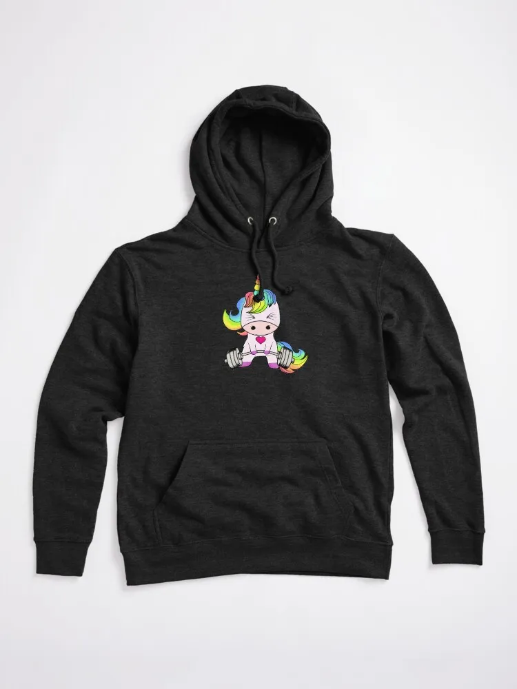 Funny Unicorn Weightlifting Hoodie