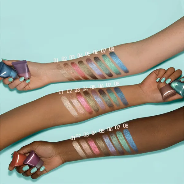 High Pigment eyeliner Shiny Long Lasting glitter holographic quick dry cream liquid glitter eyeshadow