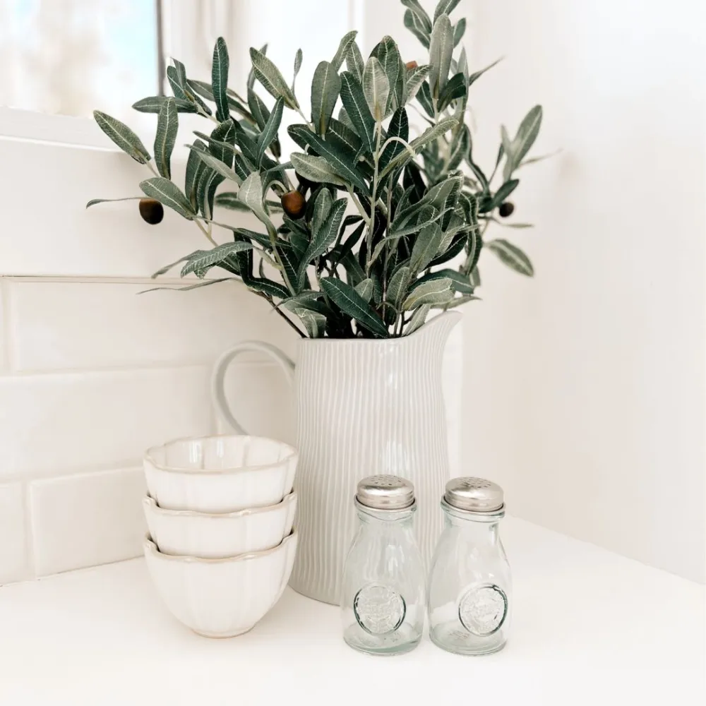 Scalloped Table Serving Piece