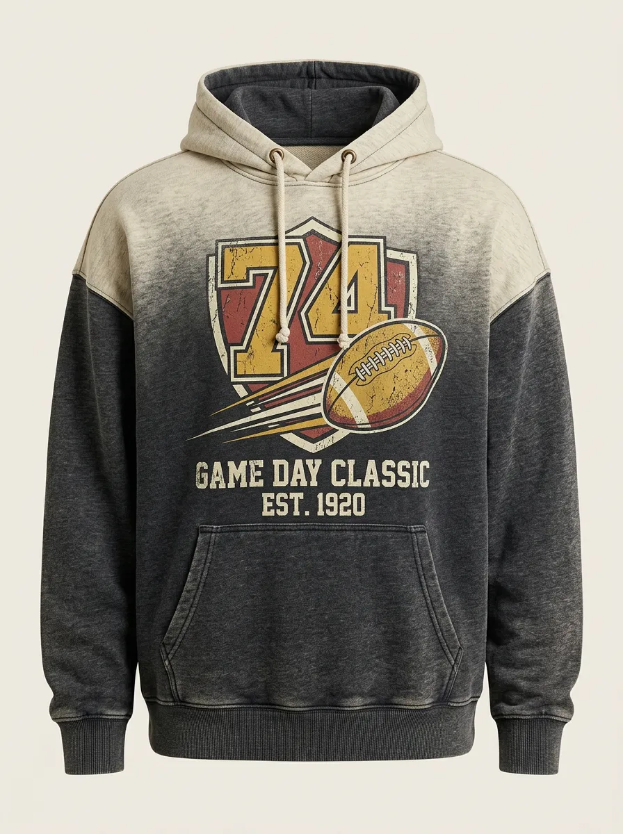 Men's Red Zone Classic Football Hoodie