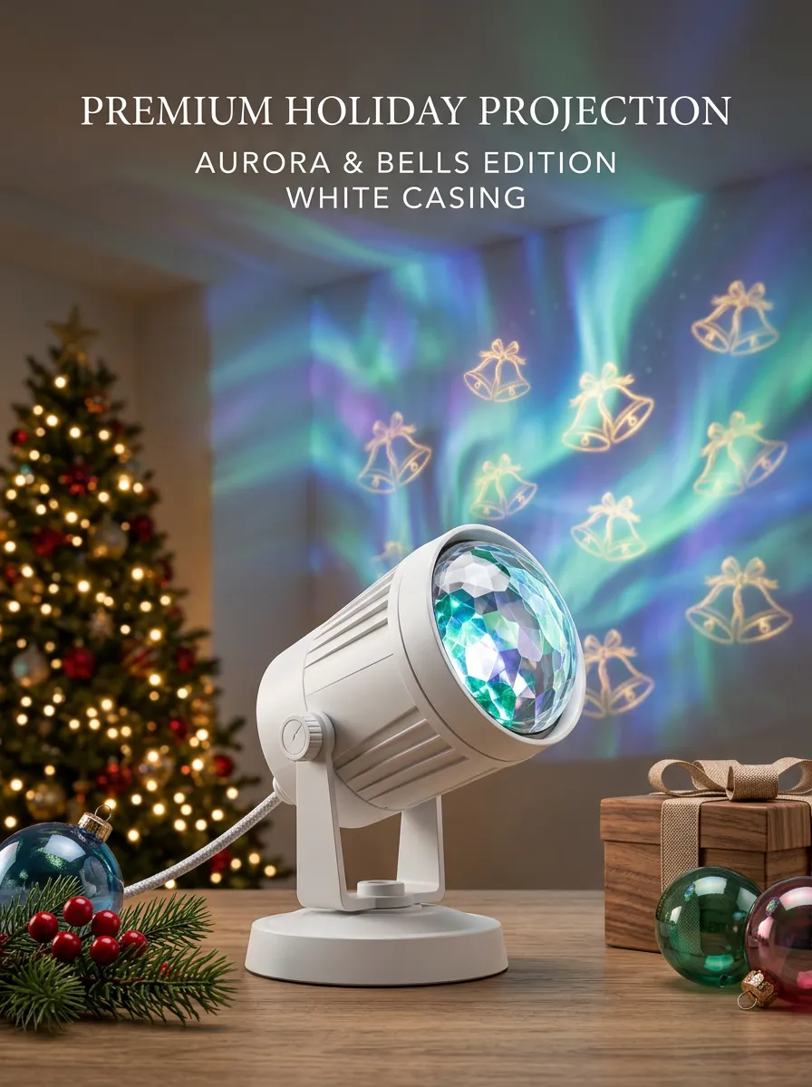 Aurora Bells Christmas LED Light Projector