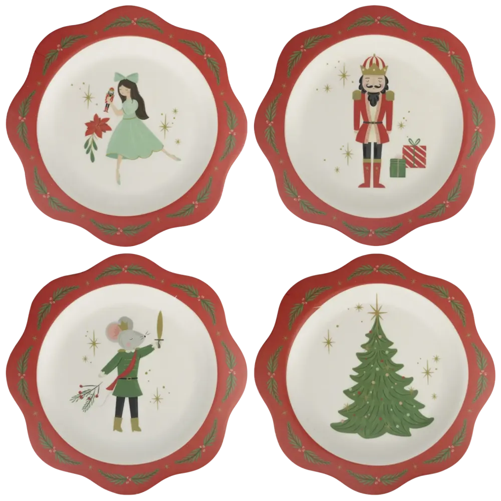 Bamboo Dinner Plate Set