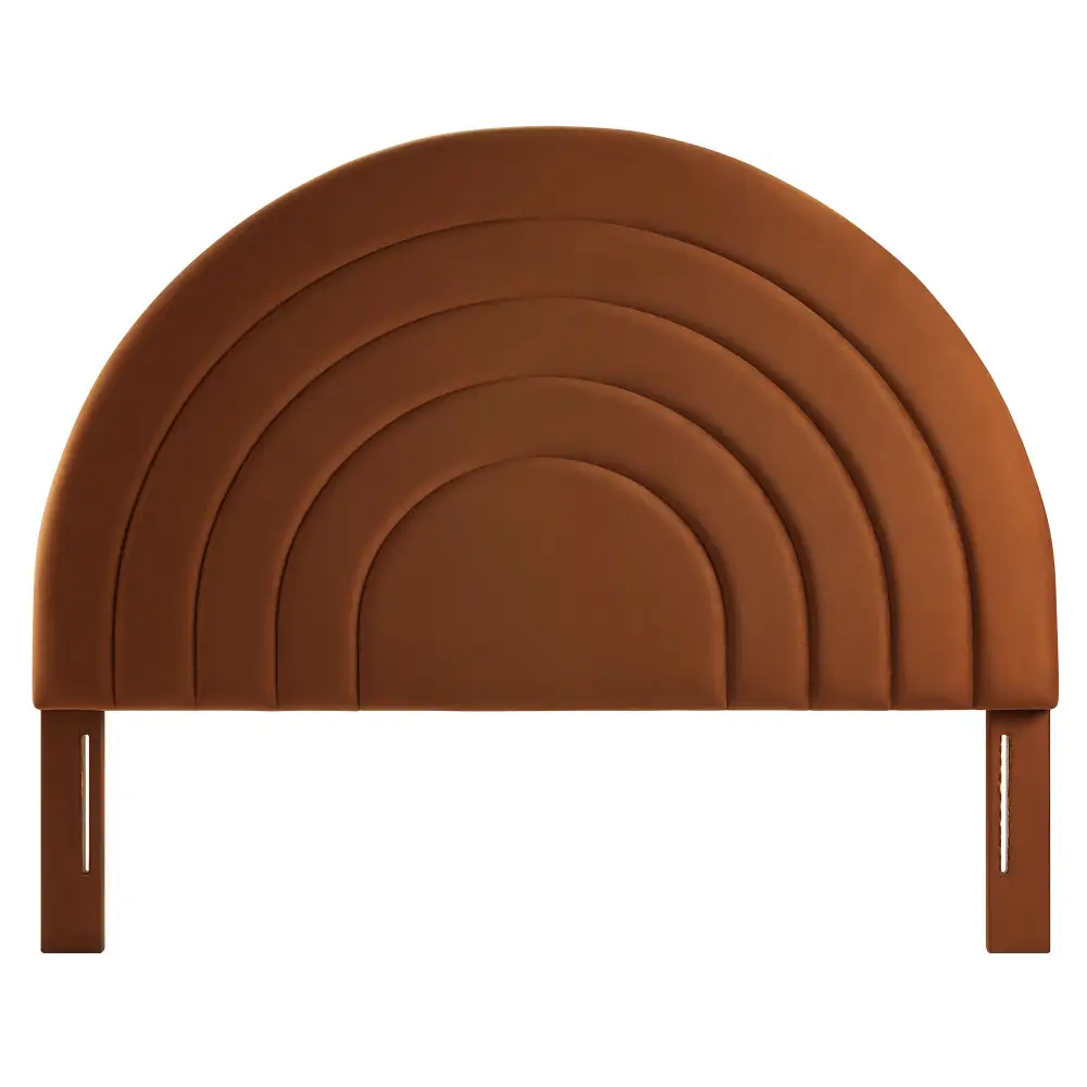 Arched Performance Velvet Headboard