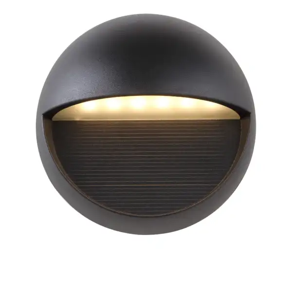 Outdoor Metal/glass Integrated LED Wall Sconce