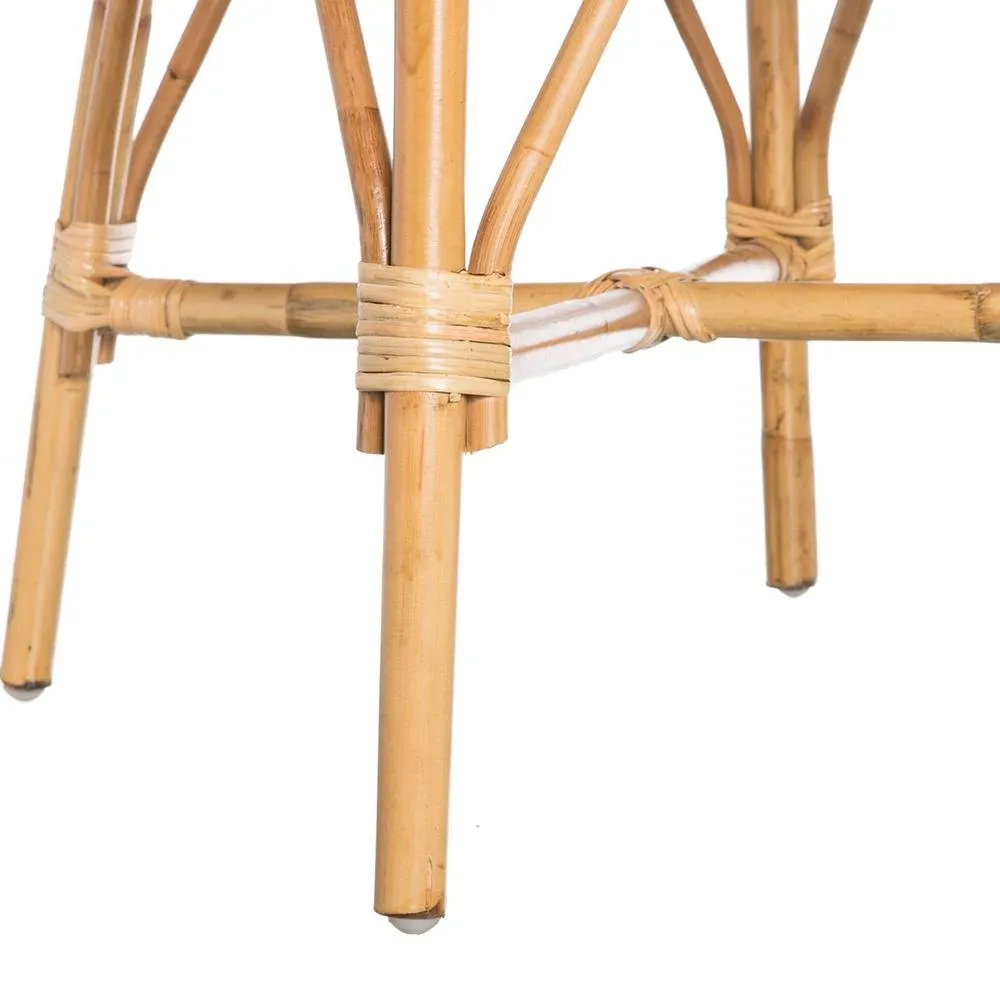 Bamboo Rattan Side Chair
