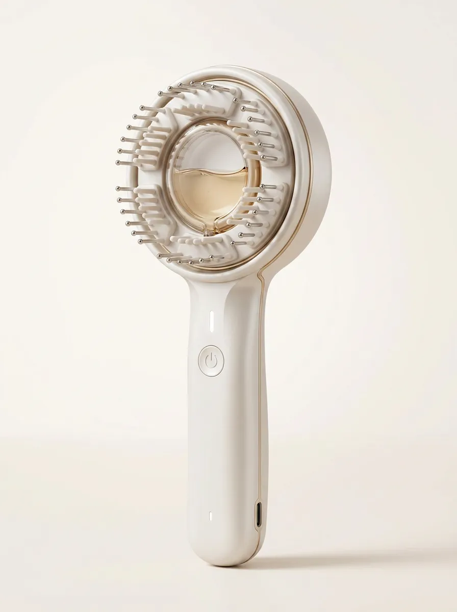 Wireless Liquid Guide Massage Hair Comb