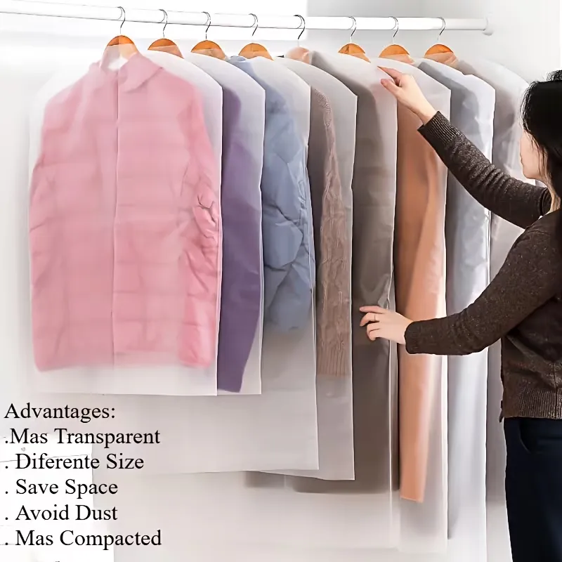 Transparent Dustproof Garment Cover