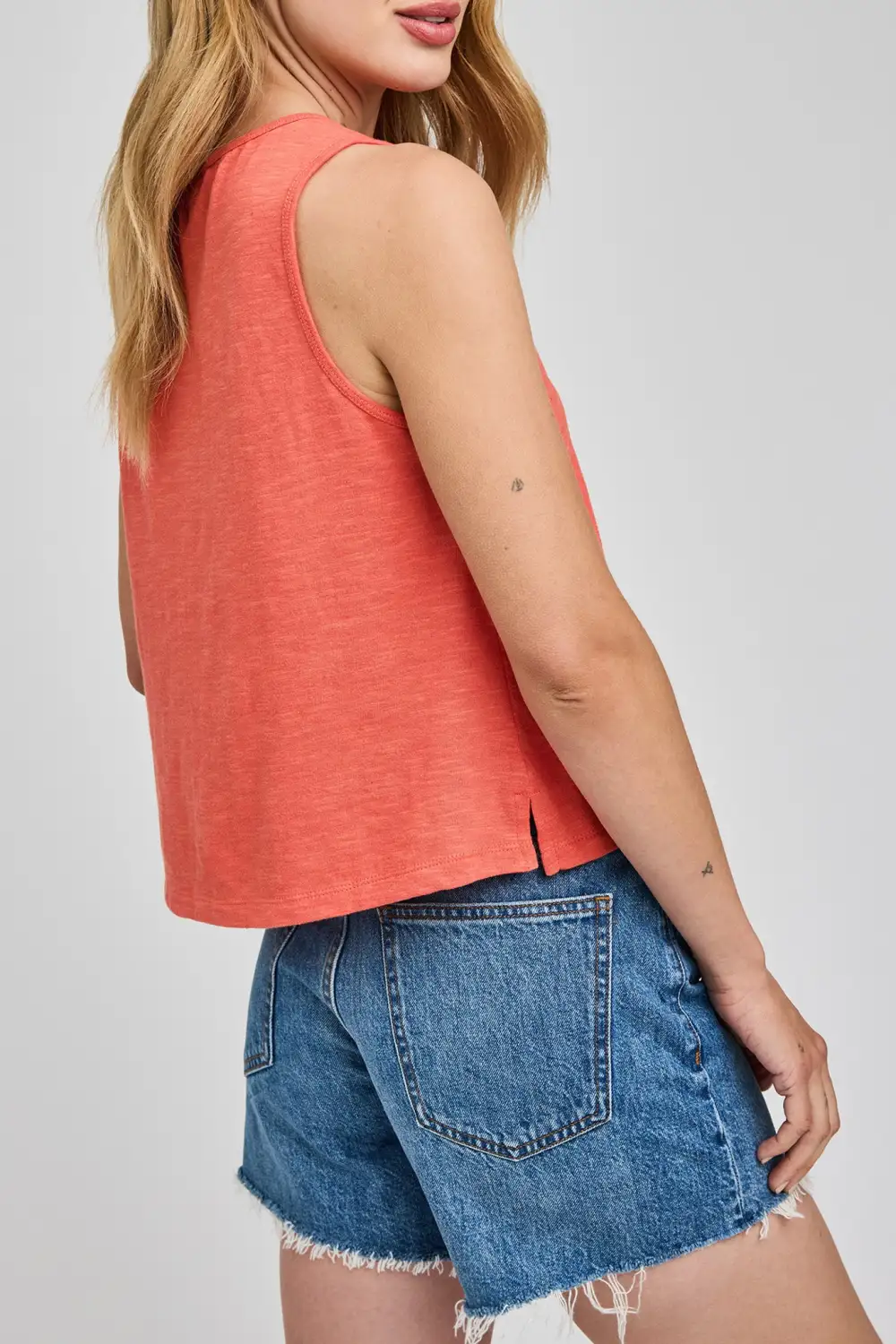 Cropped Lightweight Soft Everyday Tank Top