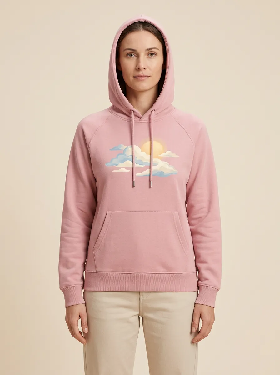 Women's Hooded Drawstring Hoodie