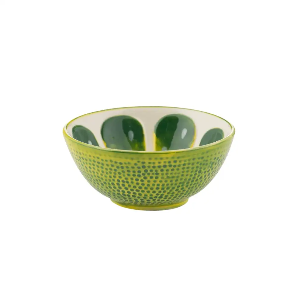 Lime Ceramic Dipping Bowl