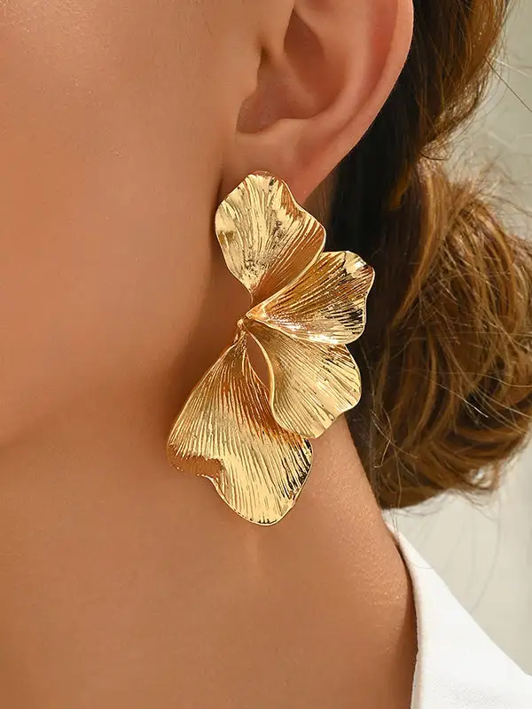 Modern Linear Accent Earrings