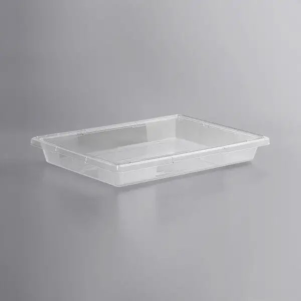 Low-Profile Polyethylene Food Storage Box
