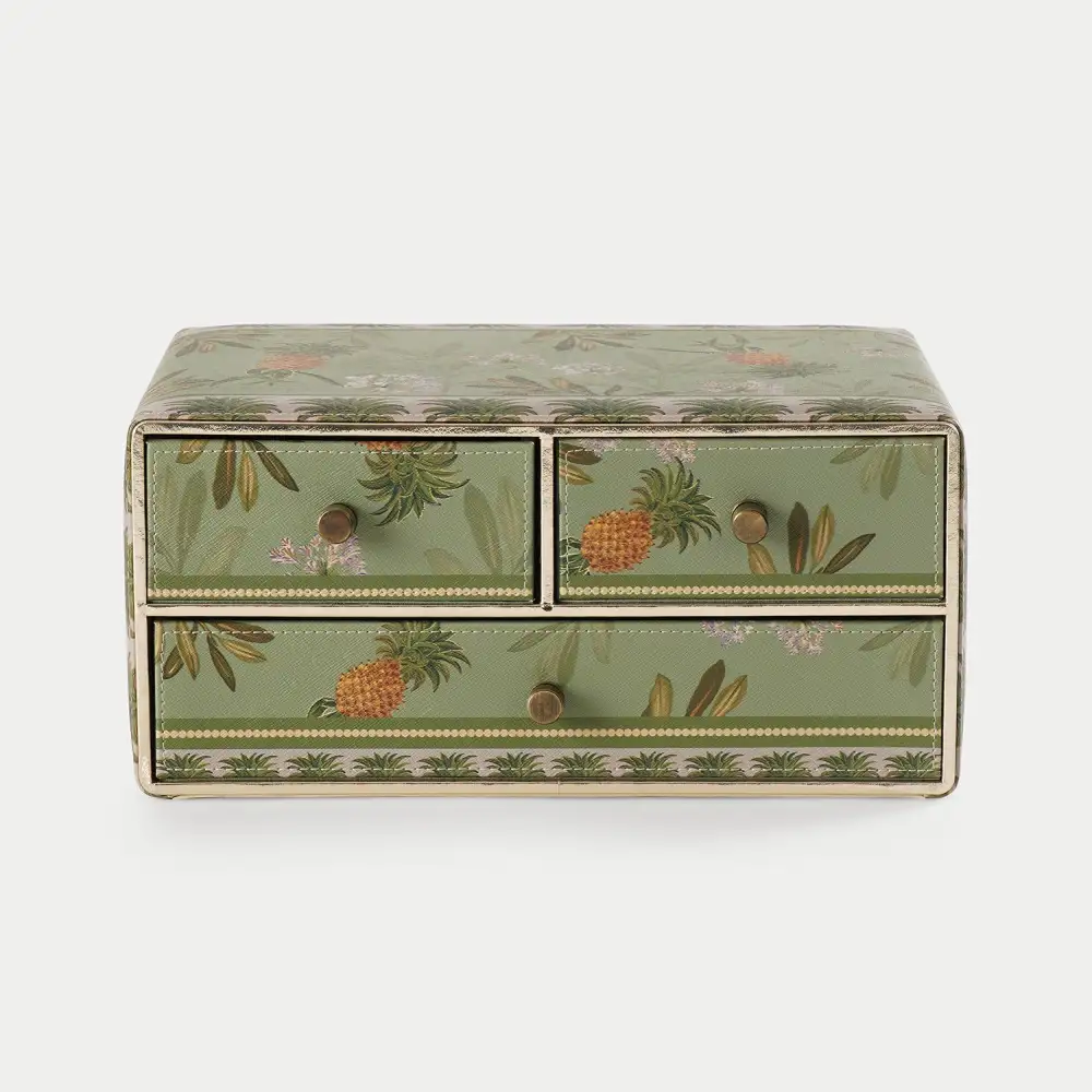 Green Pineapple Jewelry Organizer